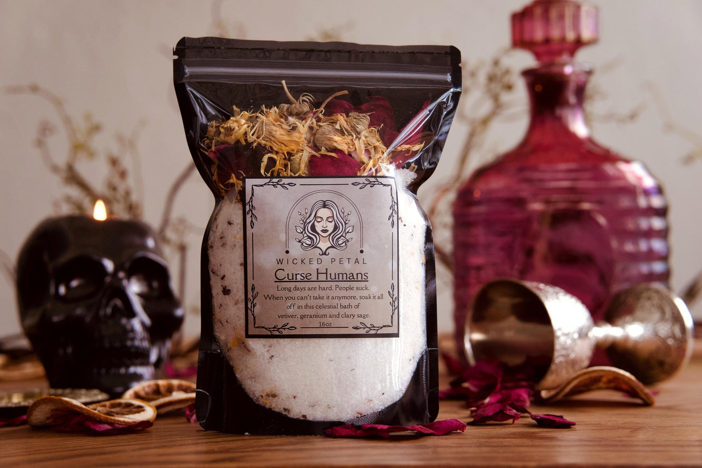 Curse Humans- Salt Soak (16oz)