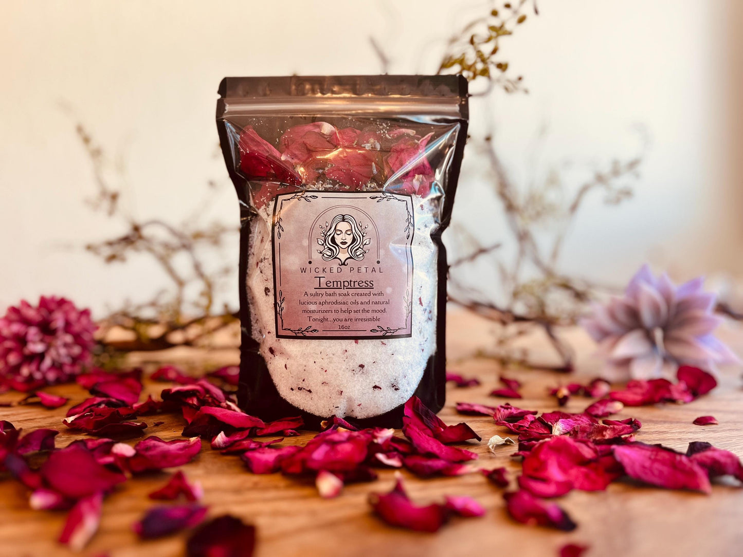 Temptress - Aphrodisiac Soak (16oz)