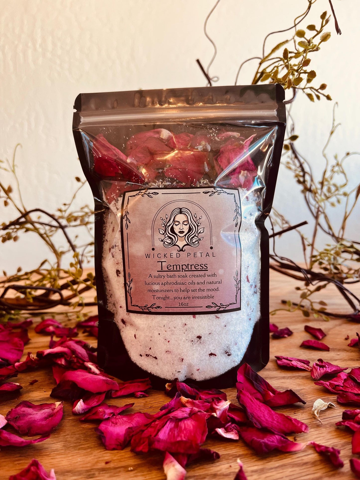 Temptress - Aphrodisiac Soak (16oz)