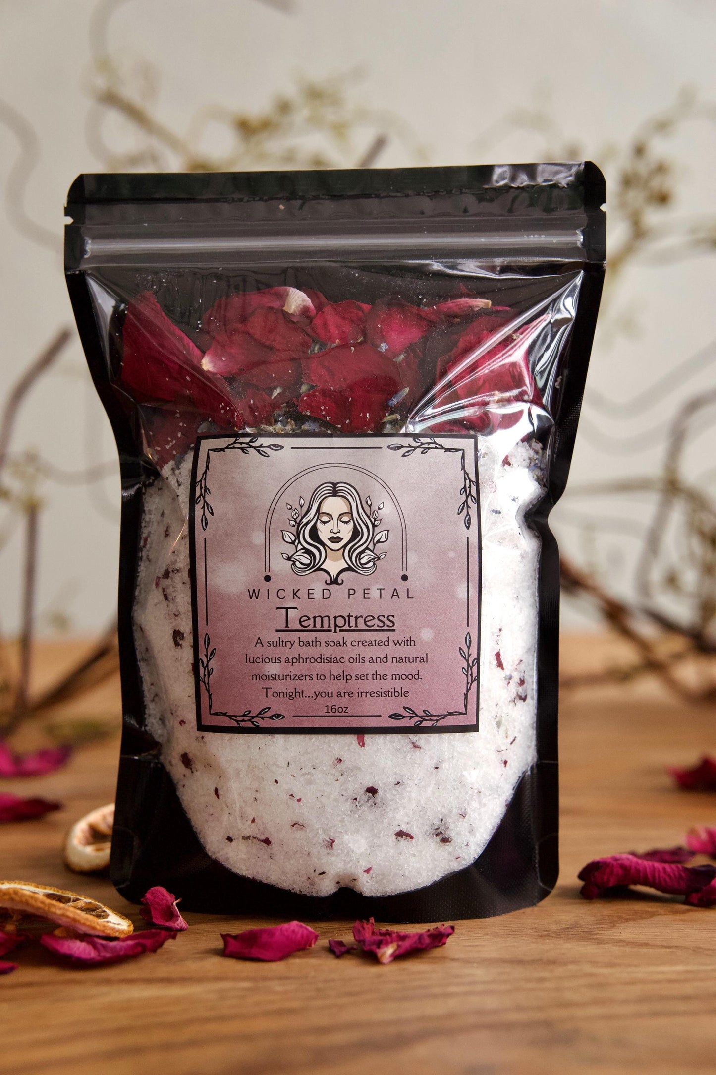 Temptress - Aphrodisiac Soak (16oz)