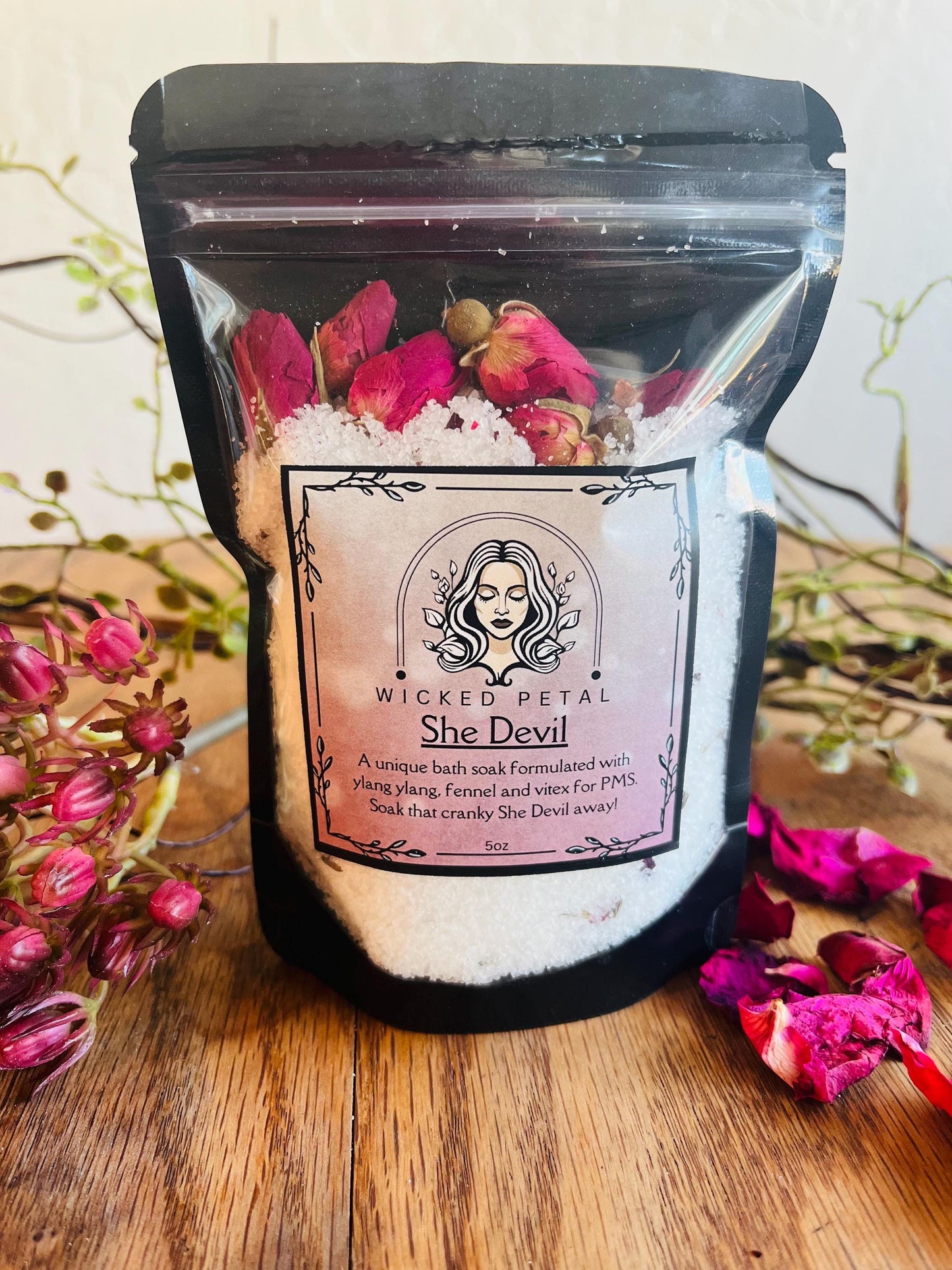 She Devil- PMS Soak (5oz)