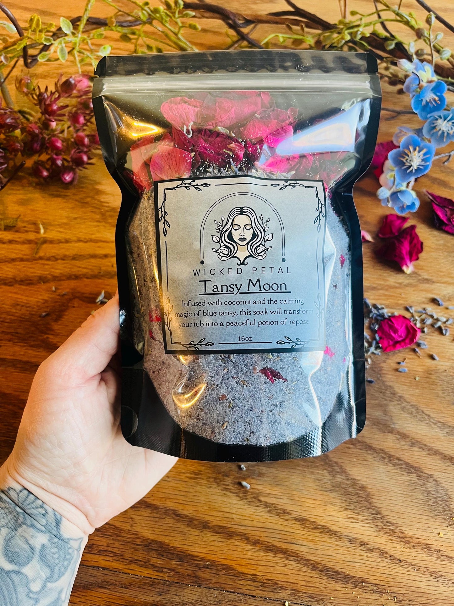 Tansy Moon- Peaceful Potion (16oz)