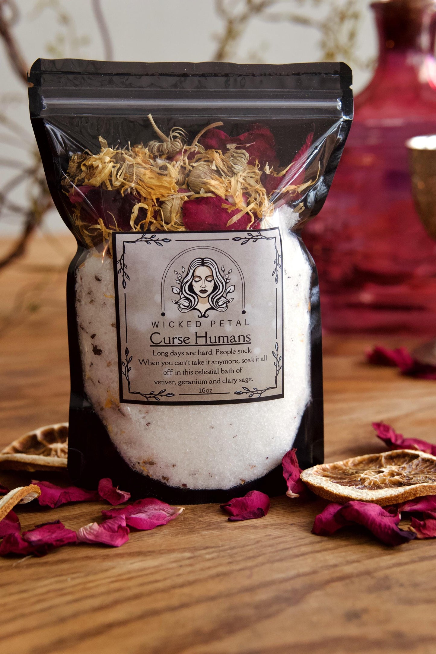 Curse Humans- Salt Soak (16oz)