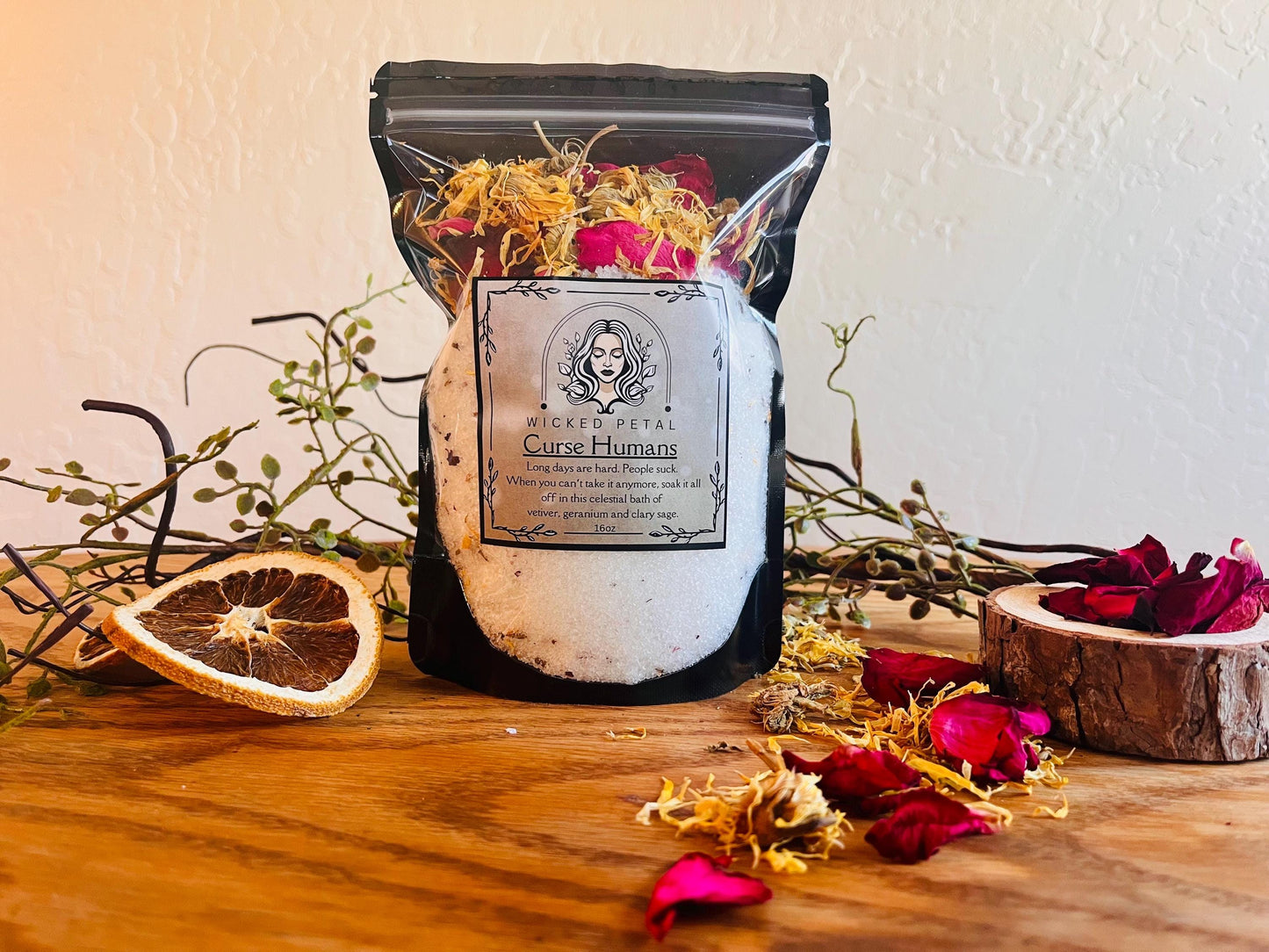 Curse Humans- Salt Soak (16oz)