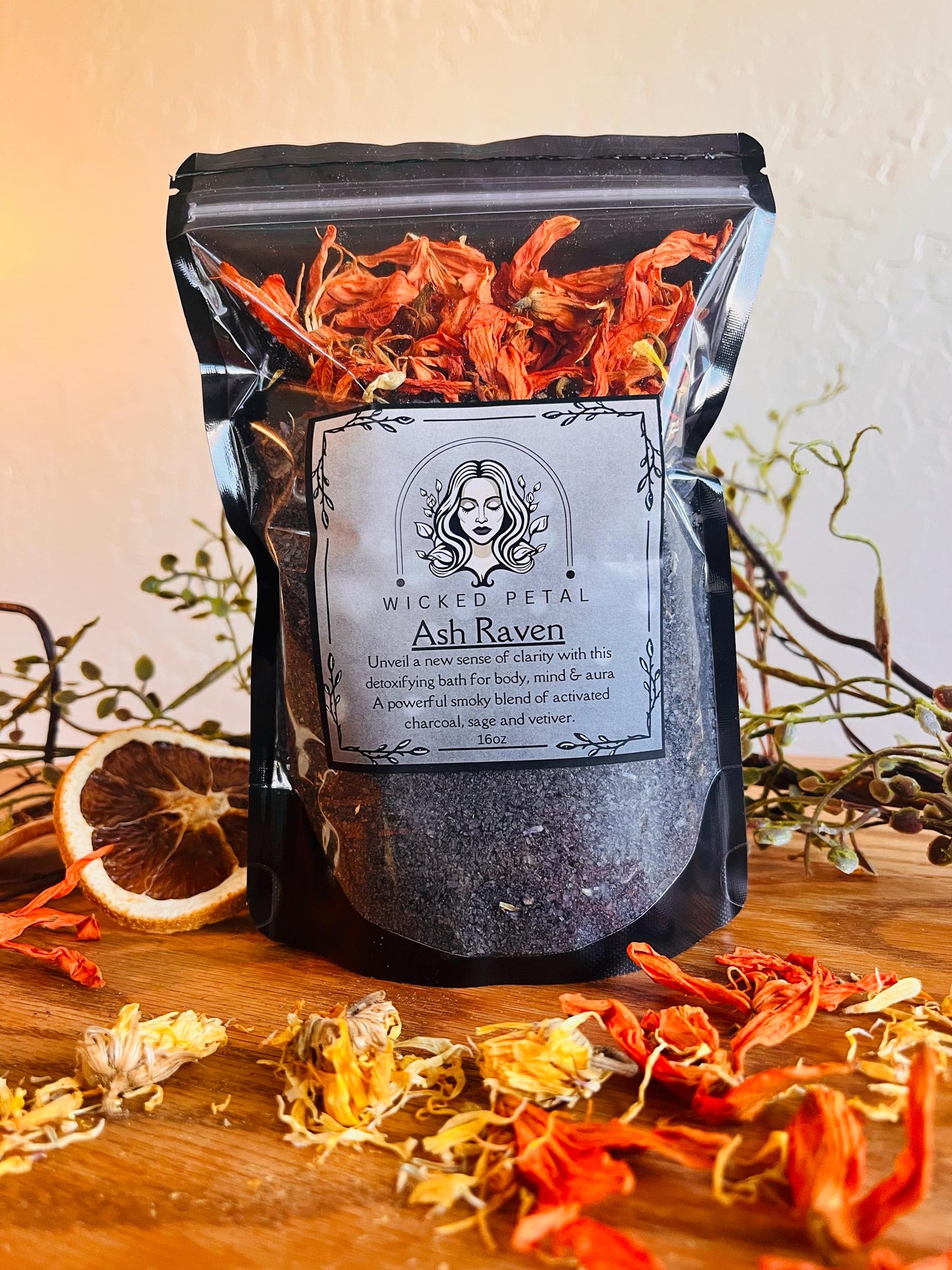 Ash Raven- Detox Soak (16oz)
