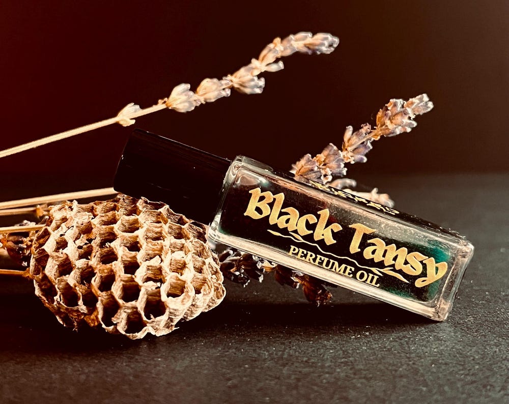 Black Tansy Perfume Oil
